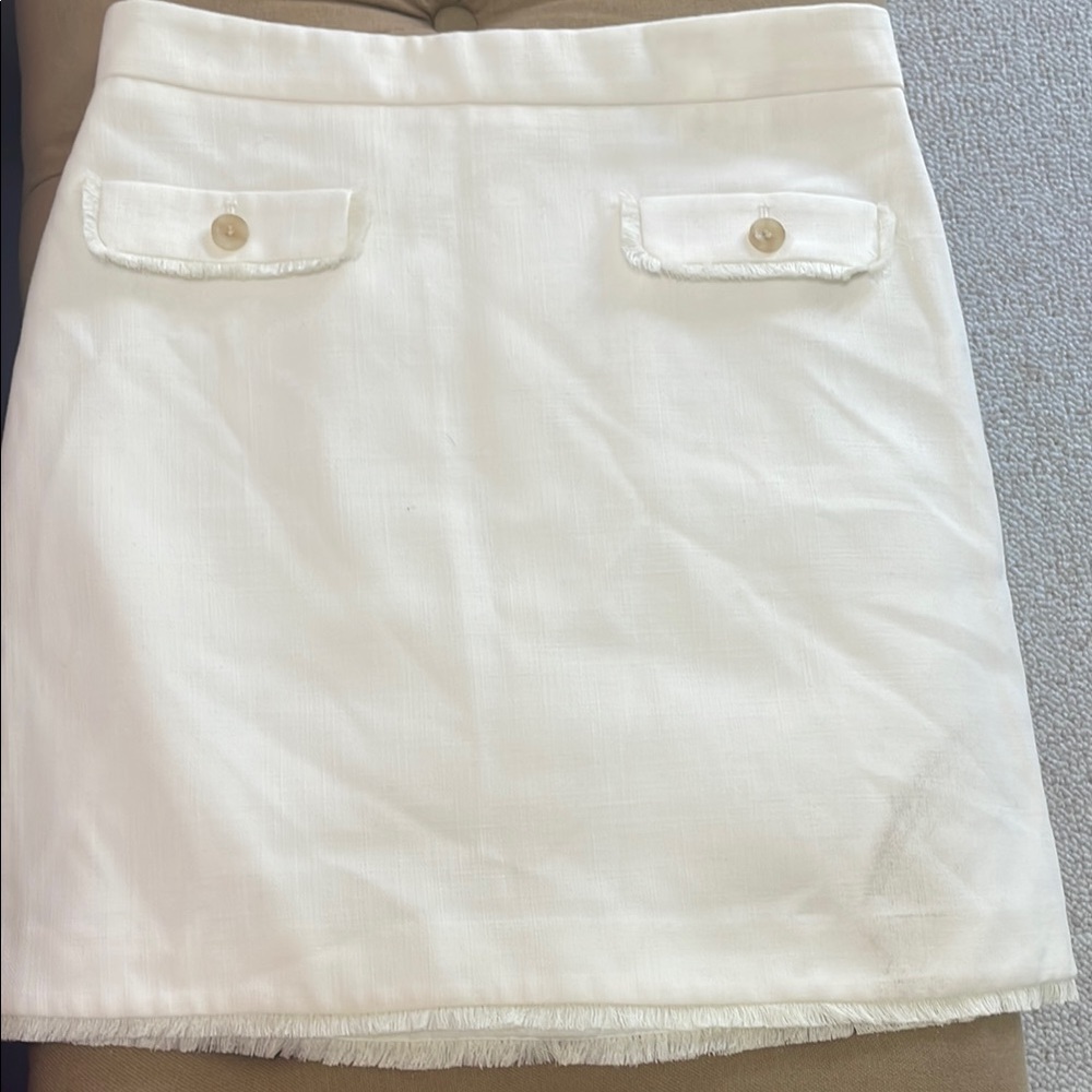 Elegant White Skirt